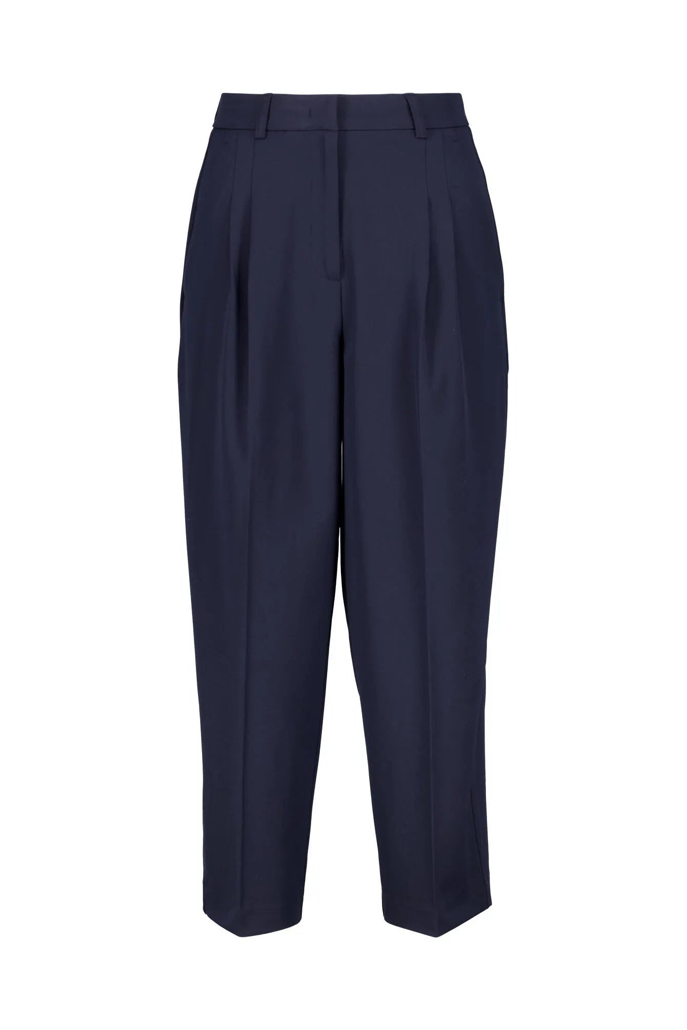 Bundfaltenhose Straight Leg
