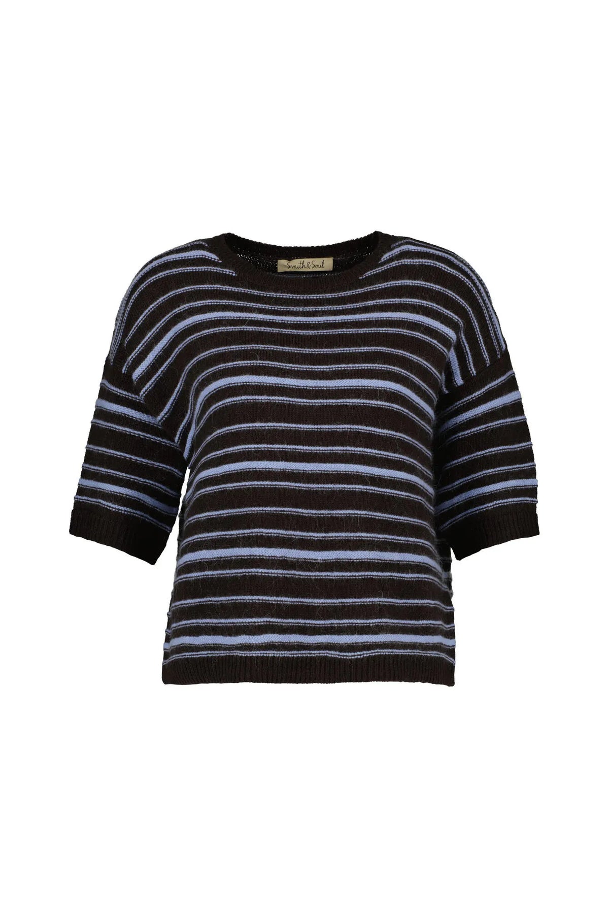 Strickpullover gestreift