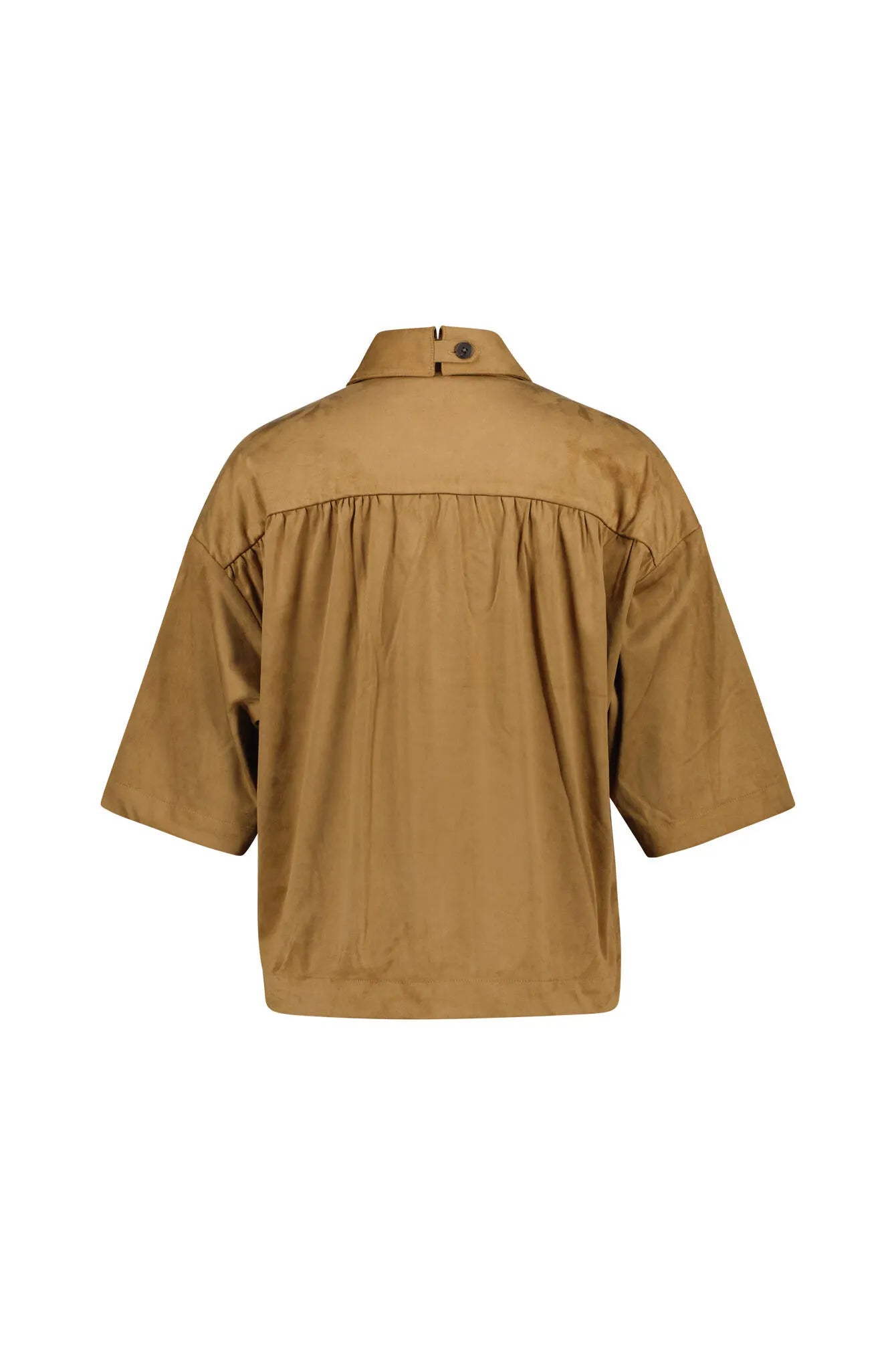 Jacke mit aufliegendem Kragen
