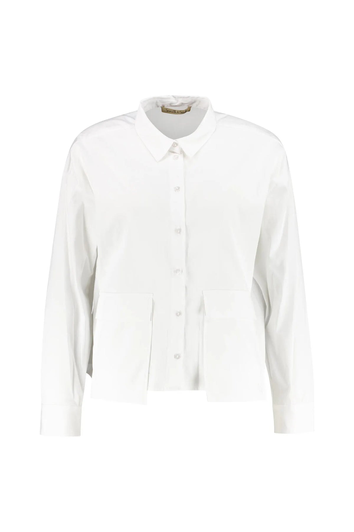 Bluse aus Baumwollmix