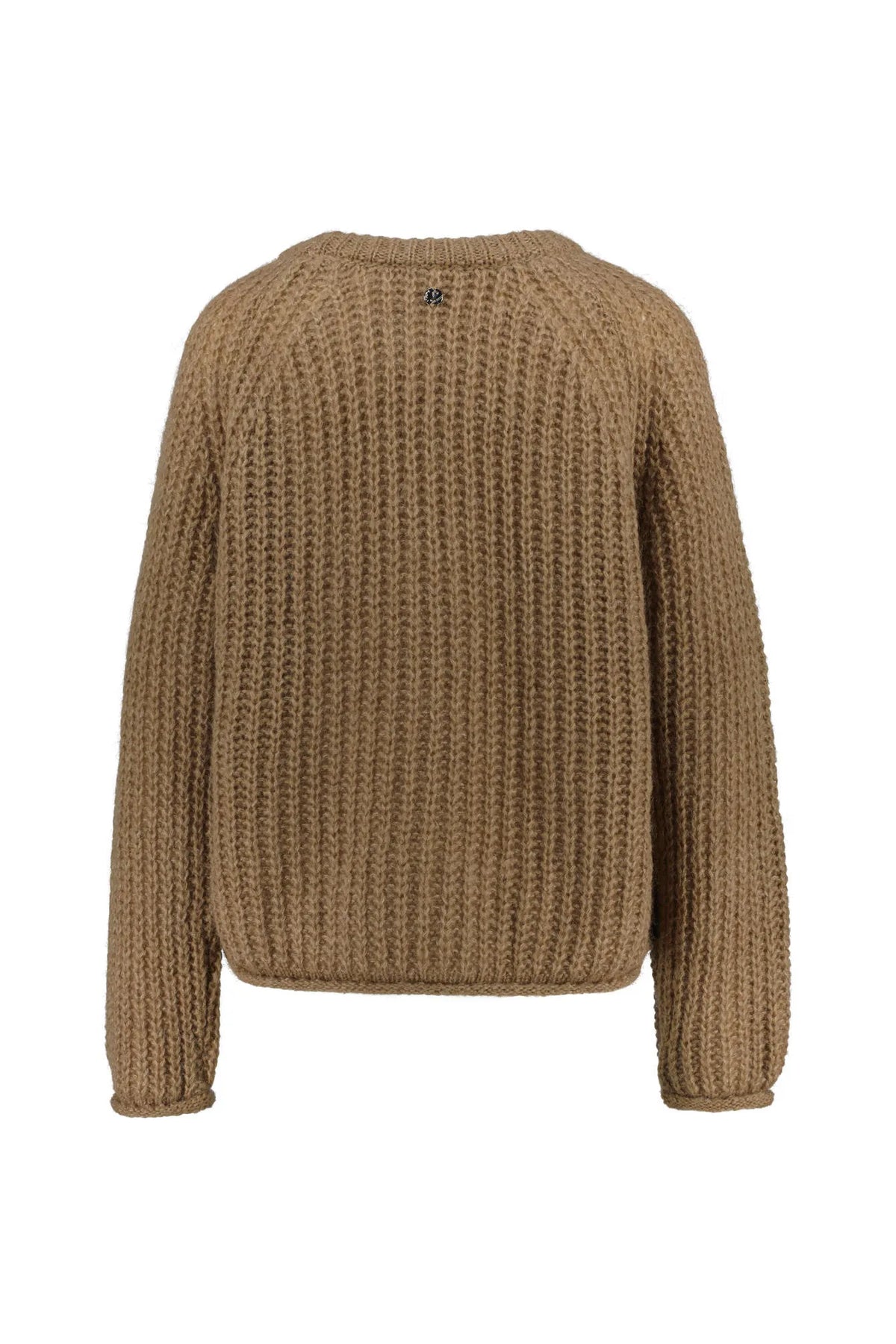 Strickpullover mit Rundhalsausschnitt
