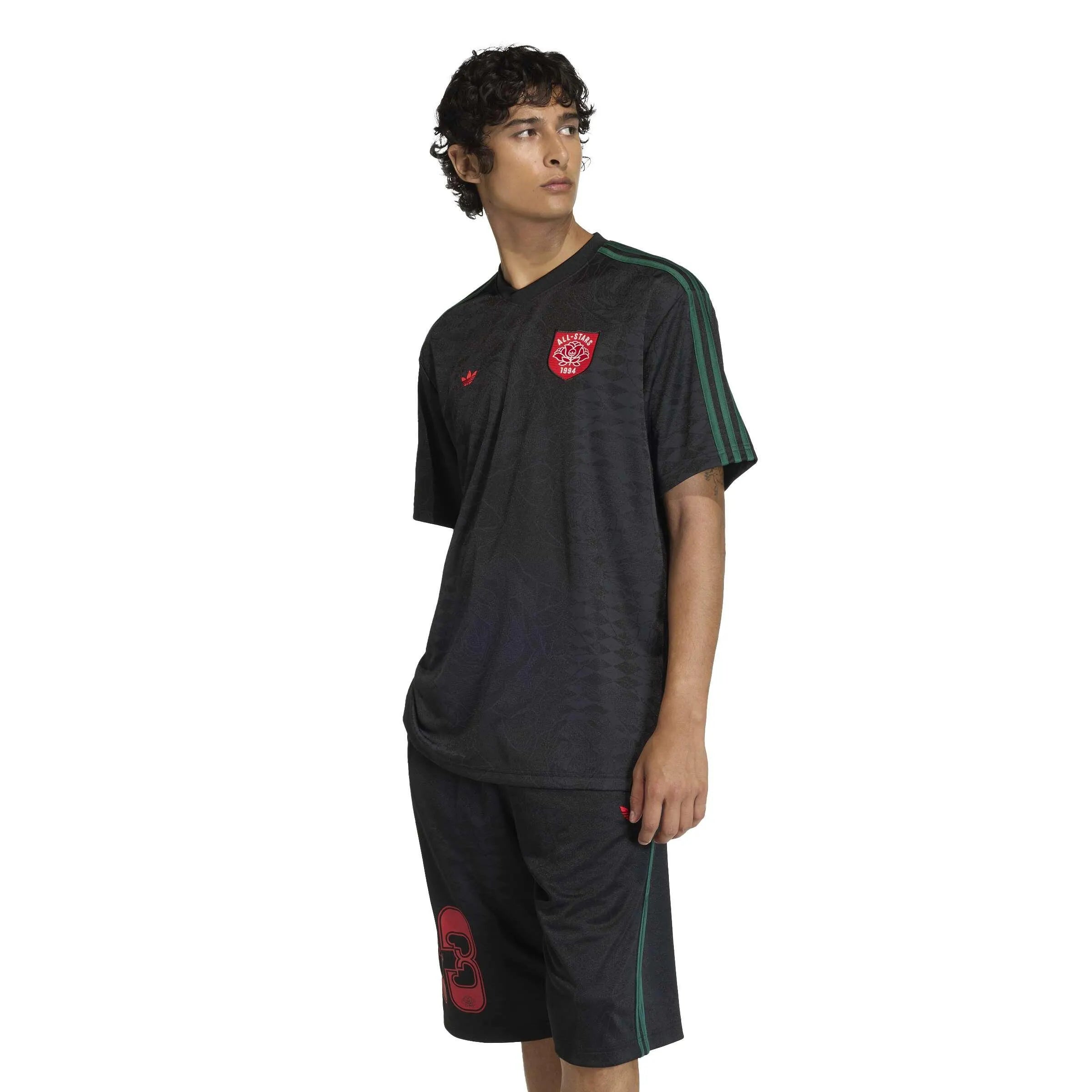 Jersey Regular Fit Floral Muster