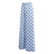 Satin Polka Dots Hose Wide Leg