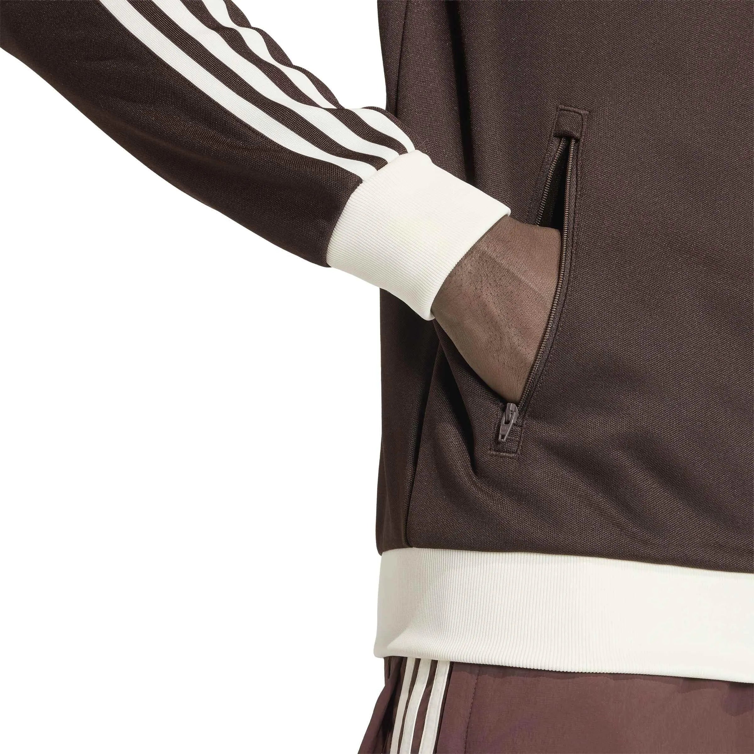 Trainingsjacke mit Stehkragen