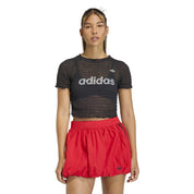 Funktionsshirt SMOCKED cropped