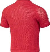 Strick-T-Shirt cropped
