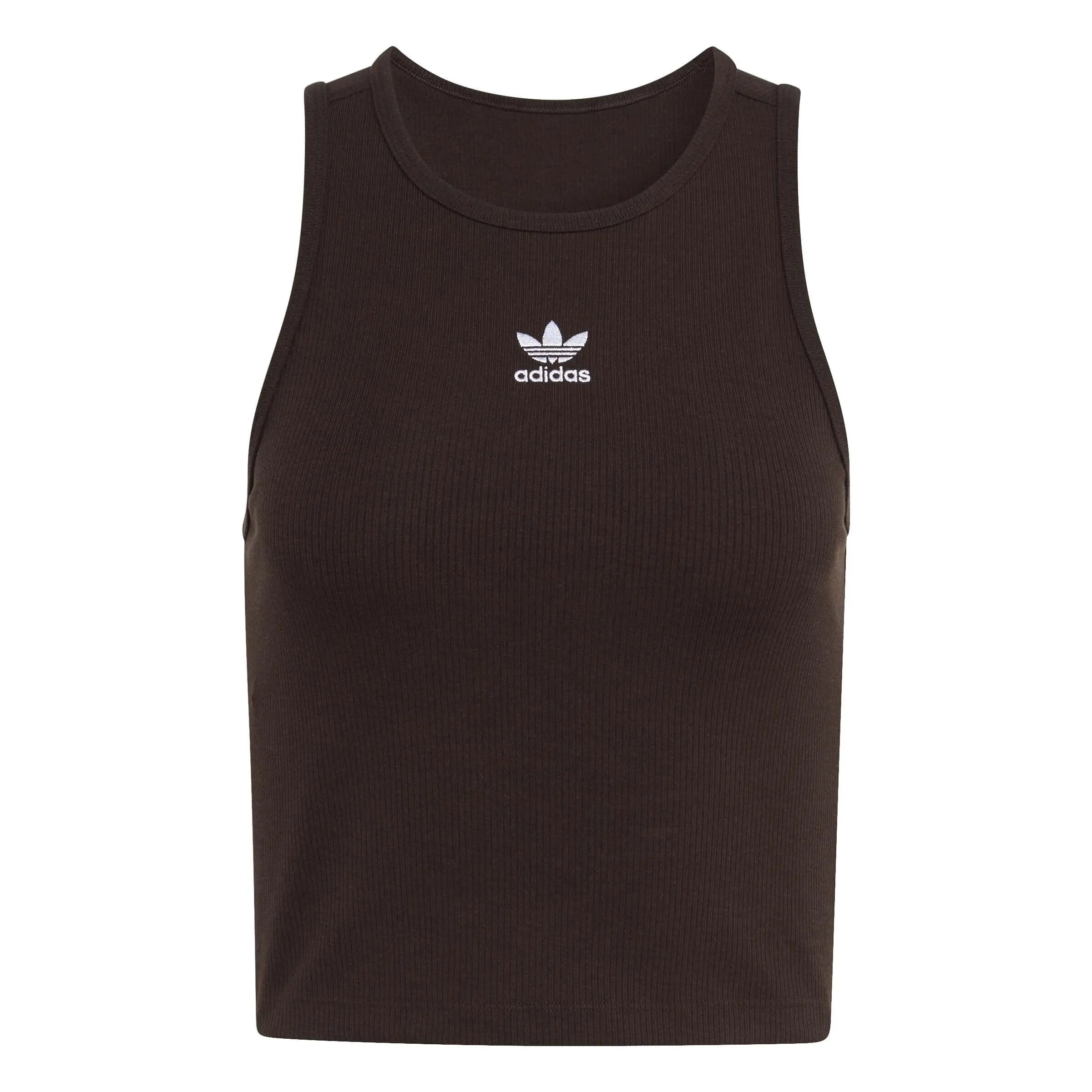 Tanktop cropped aus Baumwollmix