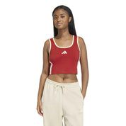 Tanktop cropped aus Baumwolle