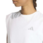 Top cropped aus Baumwolle