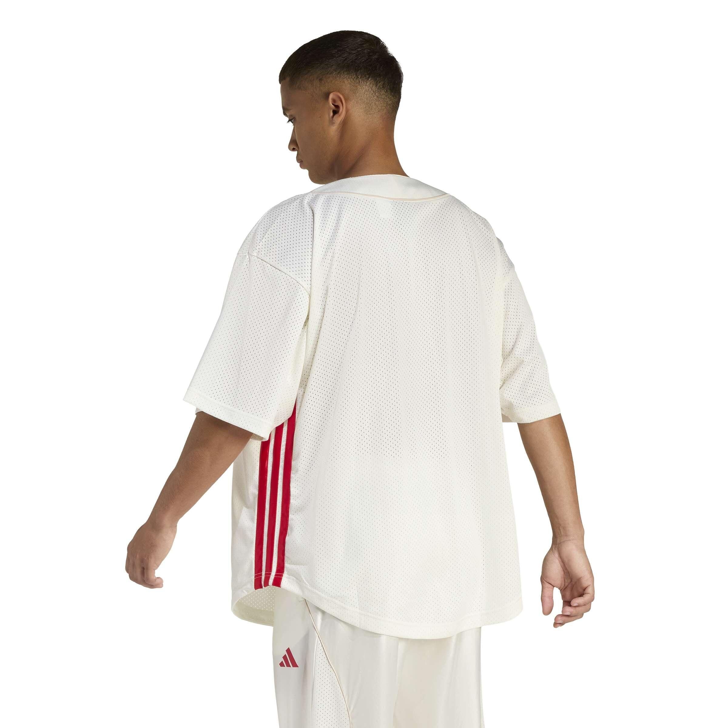 Baseballshirt mit Mesh