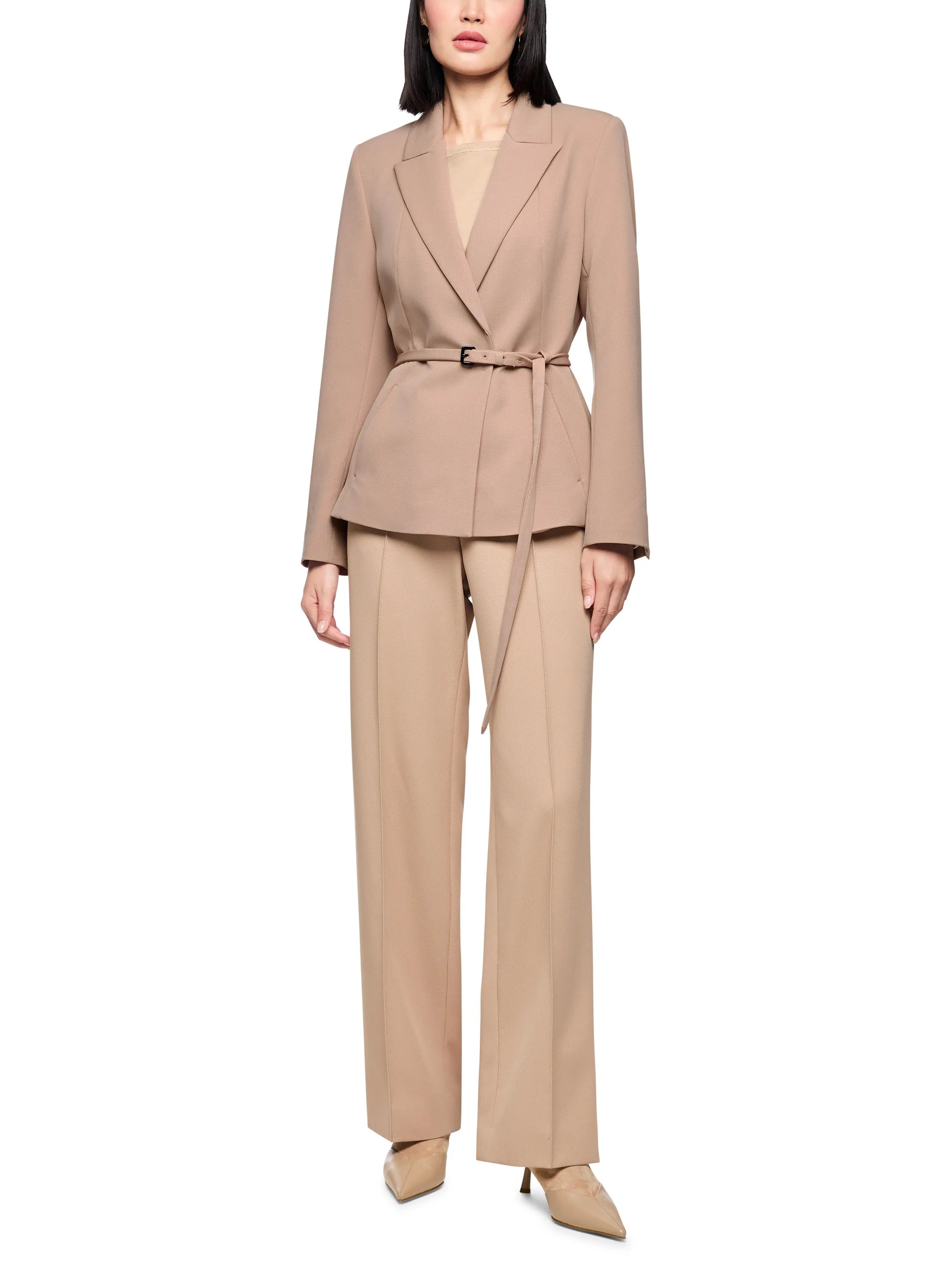 Blazer mit Taillengürtel