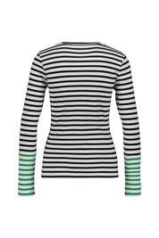 Langarmshirt aus Rippstrick