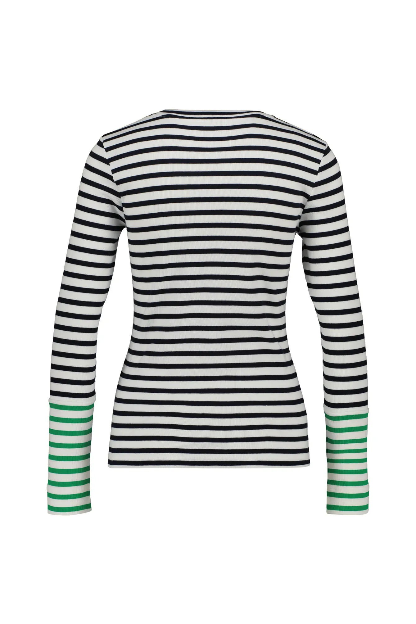 Langarmshirt aus Rippstrick