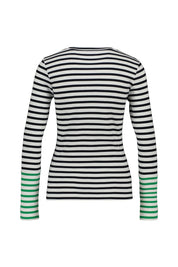 Langarmshirt aus Rippstrick