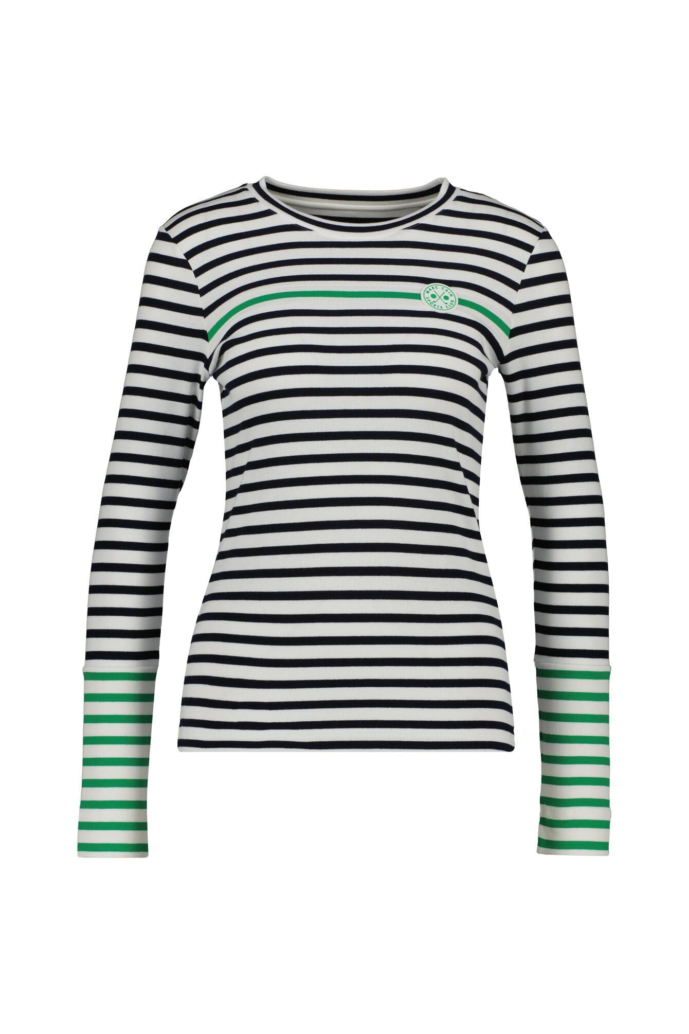 Langarmshirt aus Rippstrick