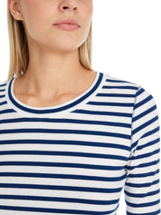 T-Shirt Slim Fit aus Baumwollmix
