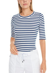 T-Shirt Slim Fit aus Baumwollmix