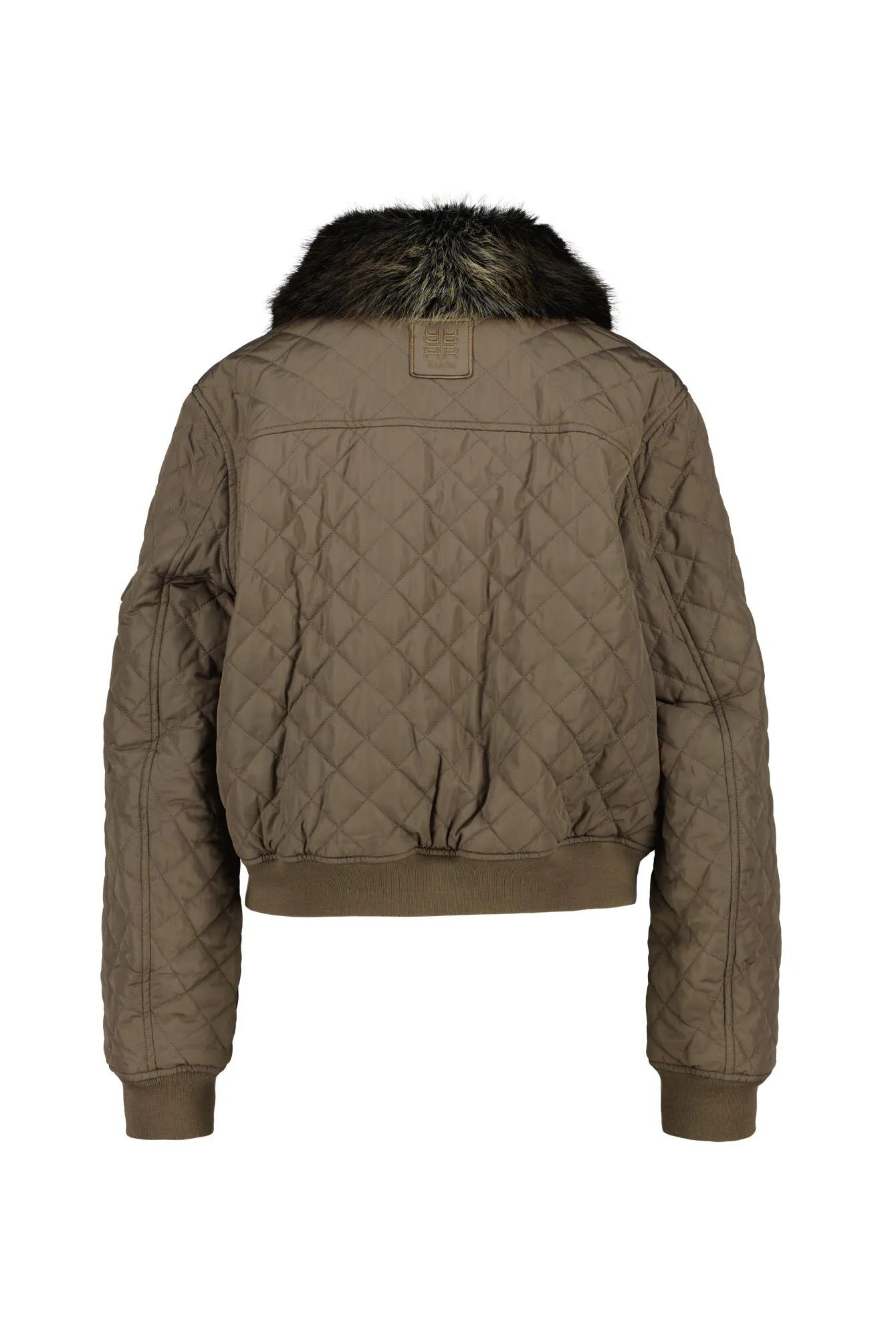 Steppjacke mit abnehmbaren Kragen