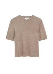 Strick-T-Shirt aus Viskosemix