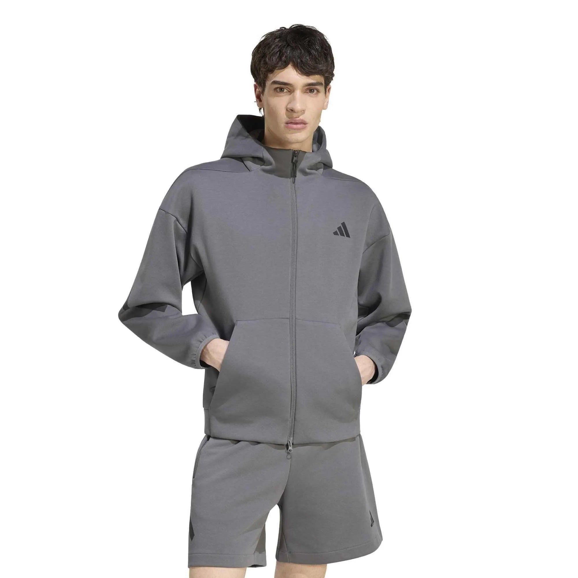 Trainingsjacke aus Baumwollmix