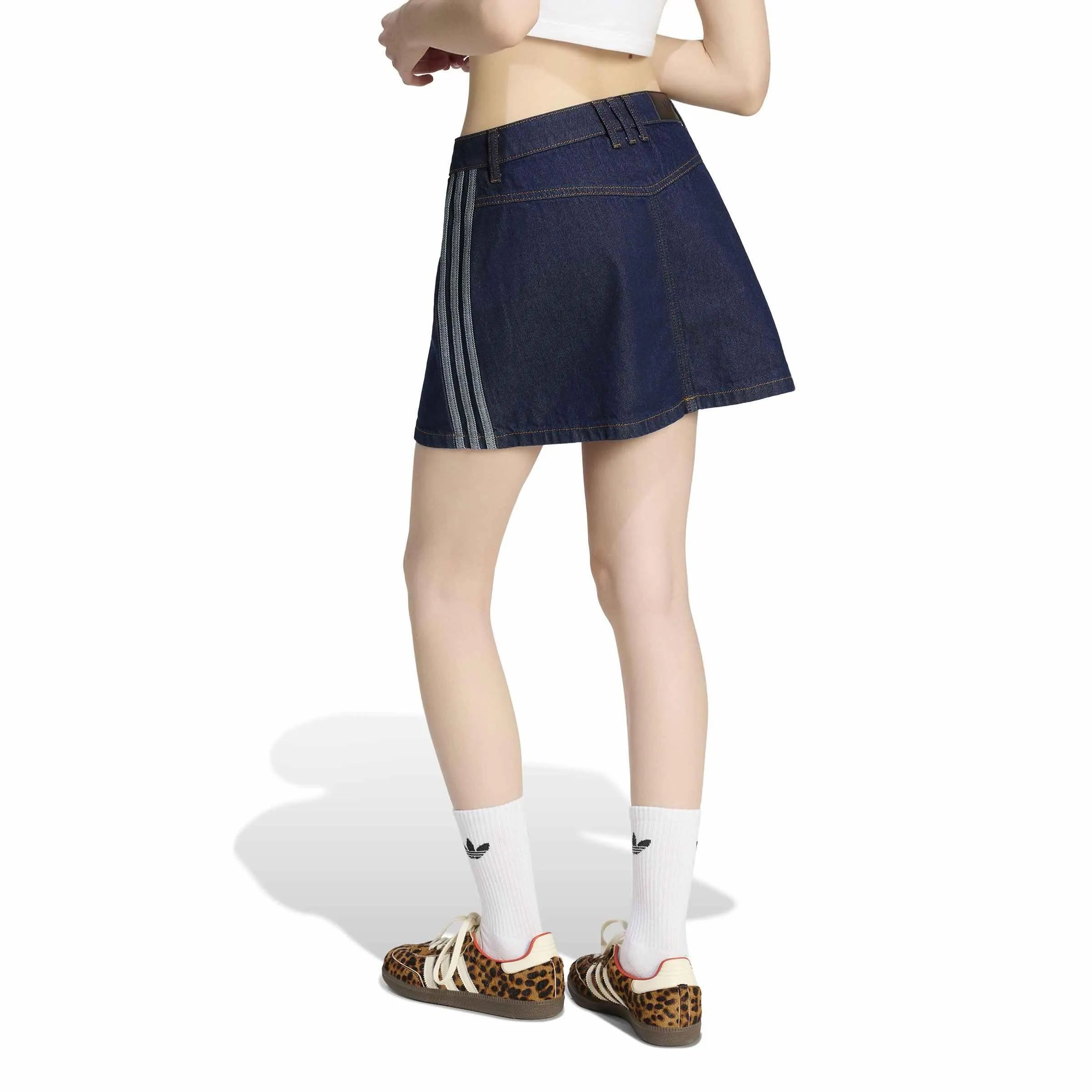 Jeansrock Mini aus Baumwolle