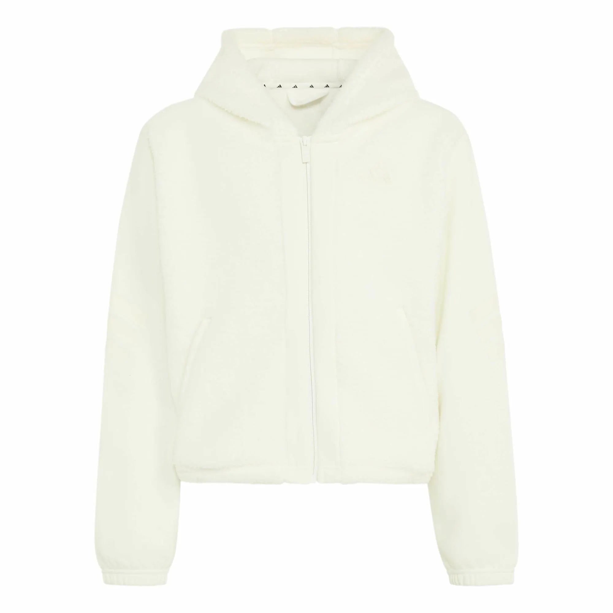 Fleecejacke mit Kapuze