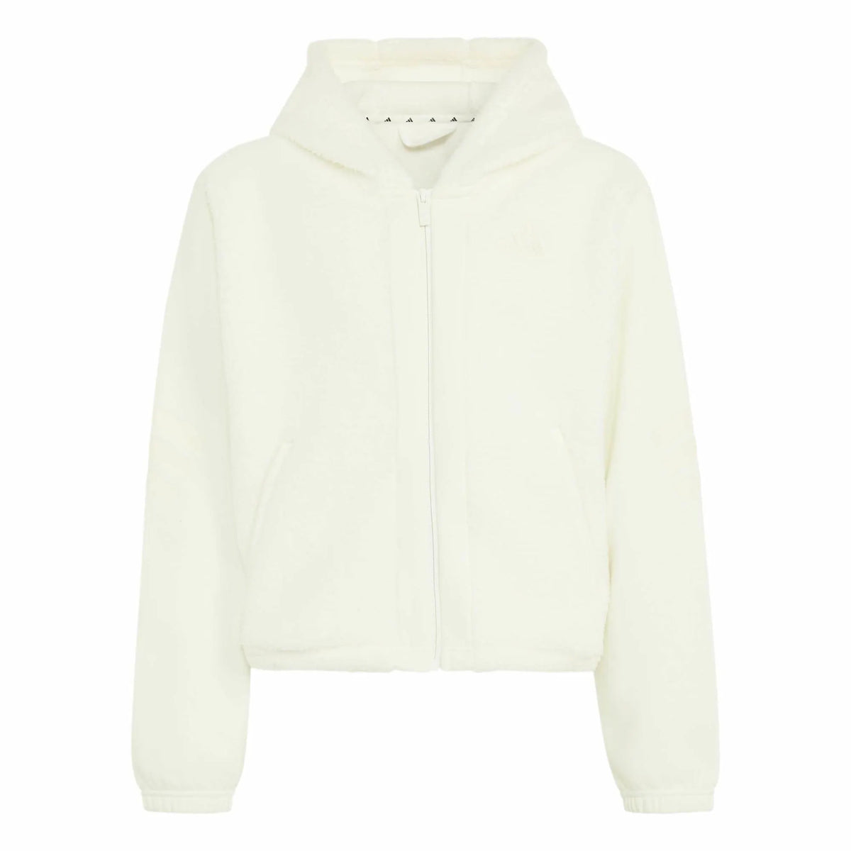 Fleecejacke mit Kapuze