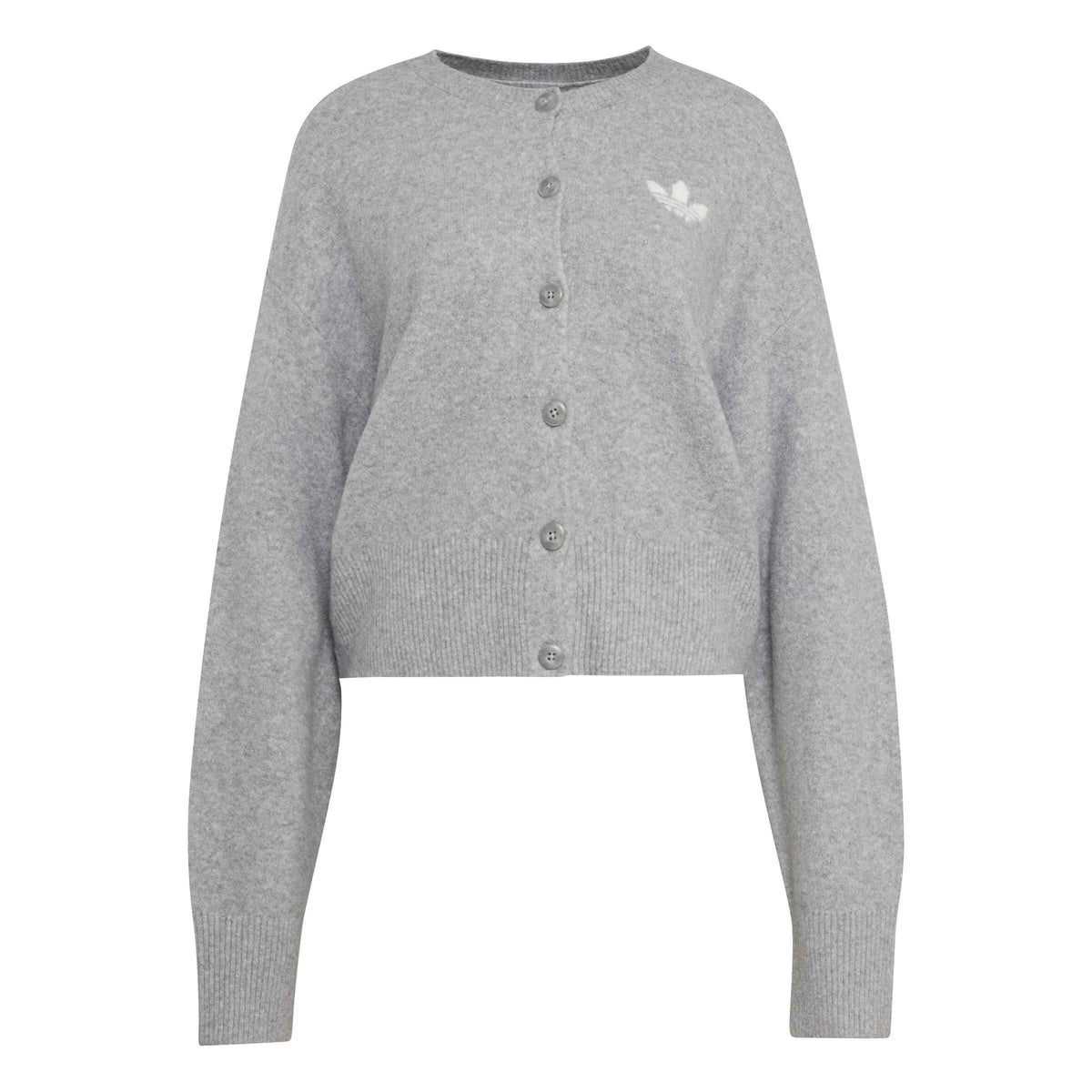 Strickjacke mit Logostick
