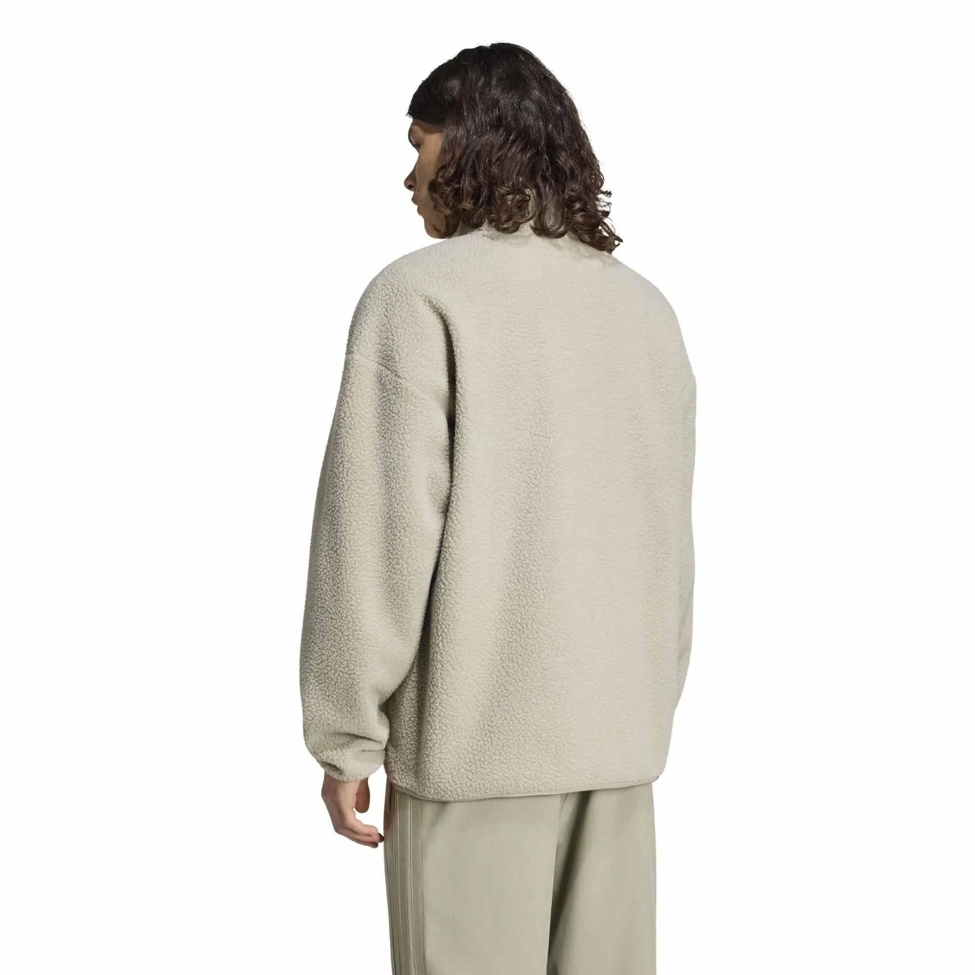 Fleecejacke mit Stehkragen