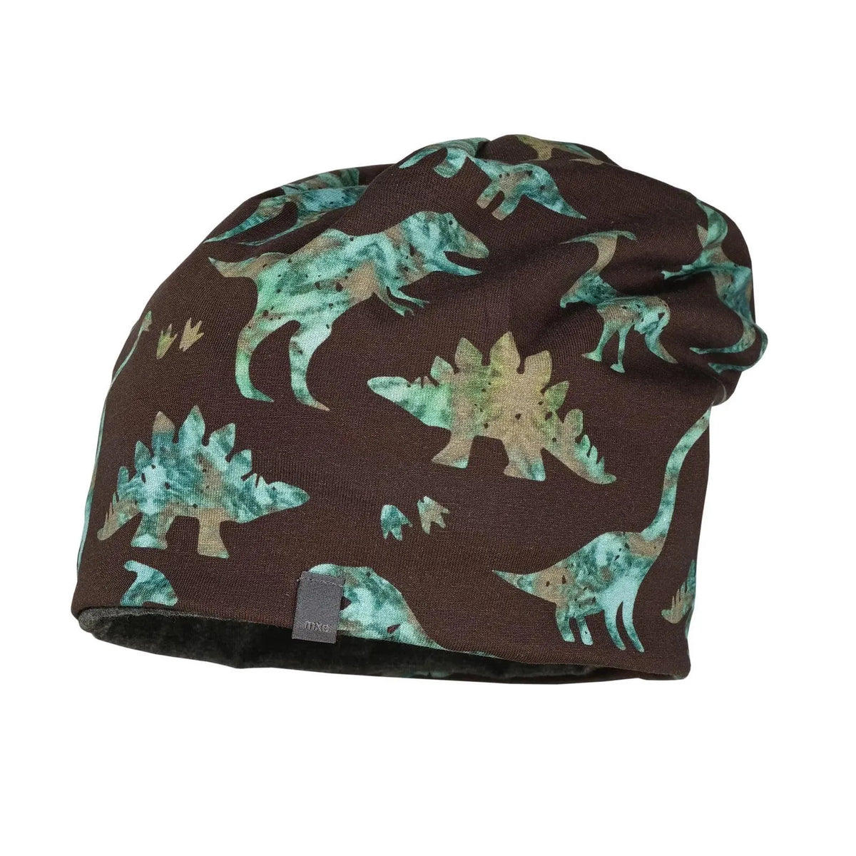 Beanie mit Allover-Print