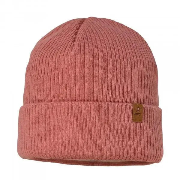 Gerippter Strickbeanie