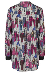 Bluse aus Viskose