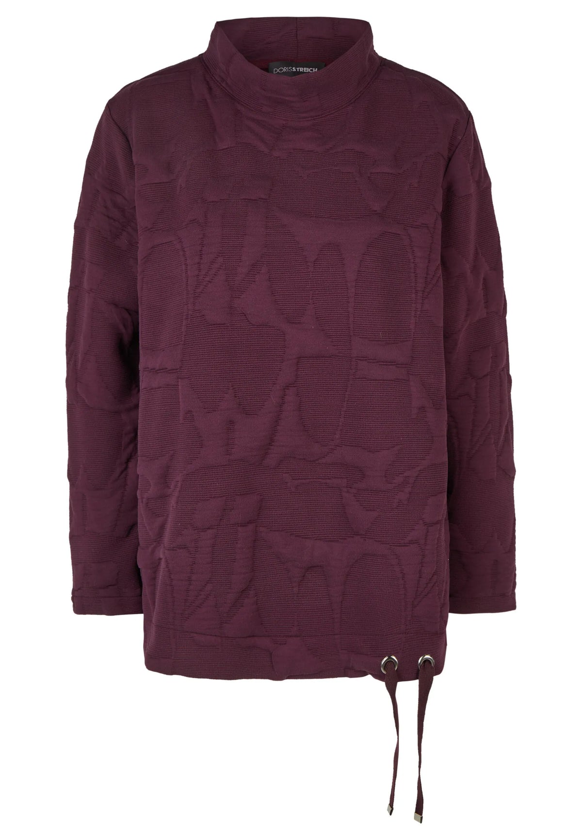 Sweatshirt mit Stehkragen