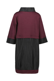 Longshirt mit Nylon-Einsätzen