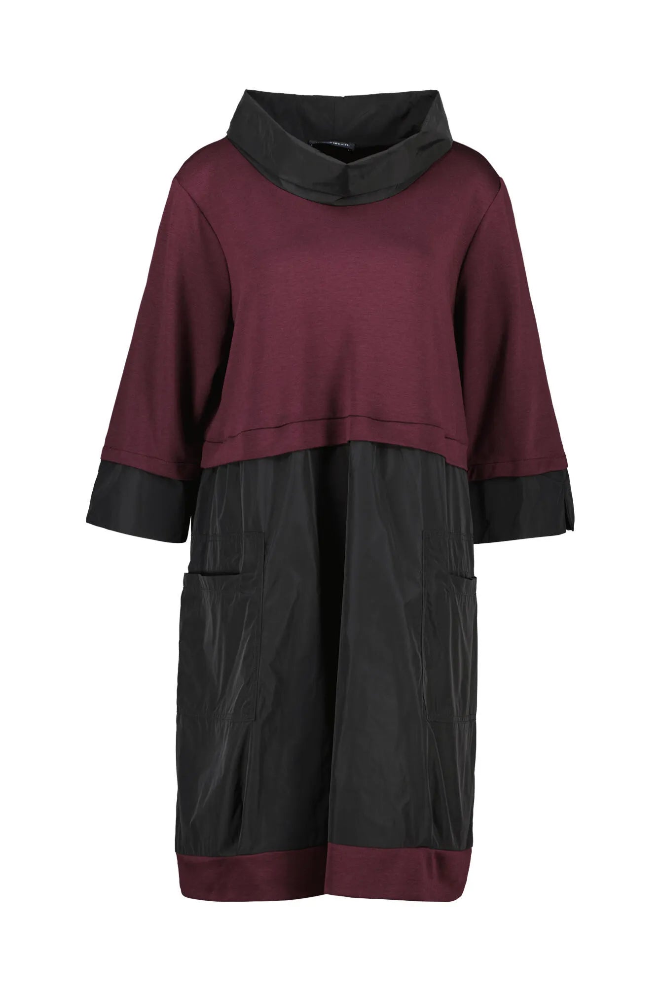 Longshirt mit Nylon-Einsätzen