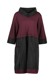 Longshirt mit Nylon-Einsätzen