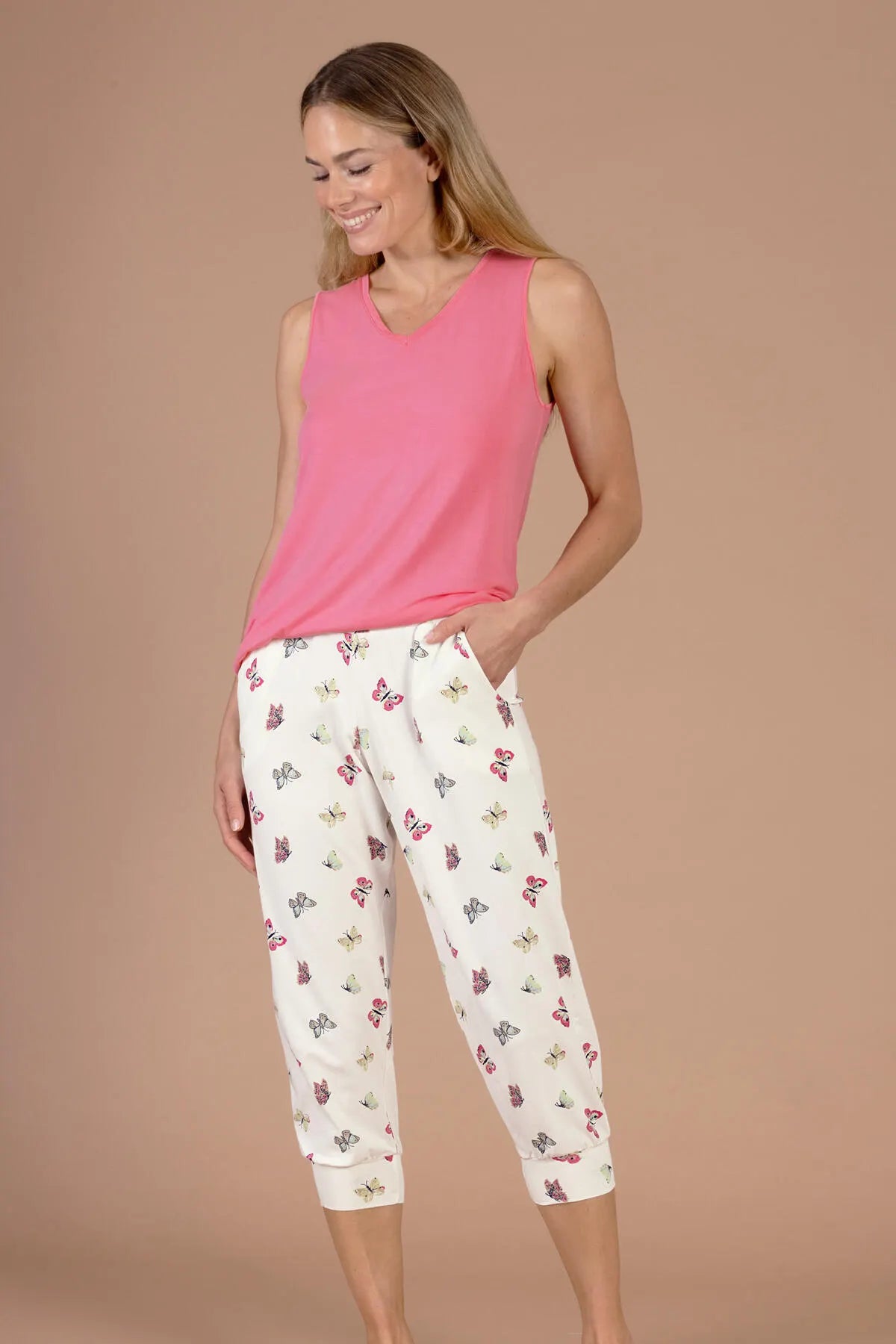 Loungehose aus Baumwolle