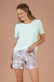 T-Shirt aus Modalmix