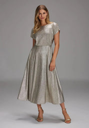 Midikleid aus Jersey