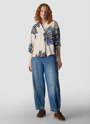 Bluse aus Baumwolle