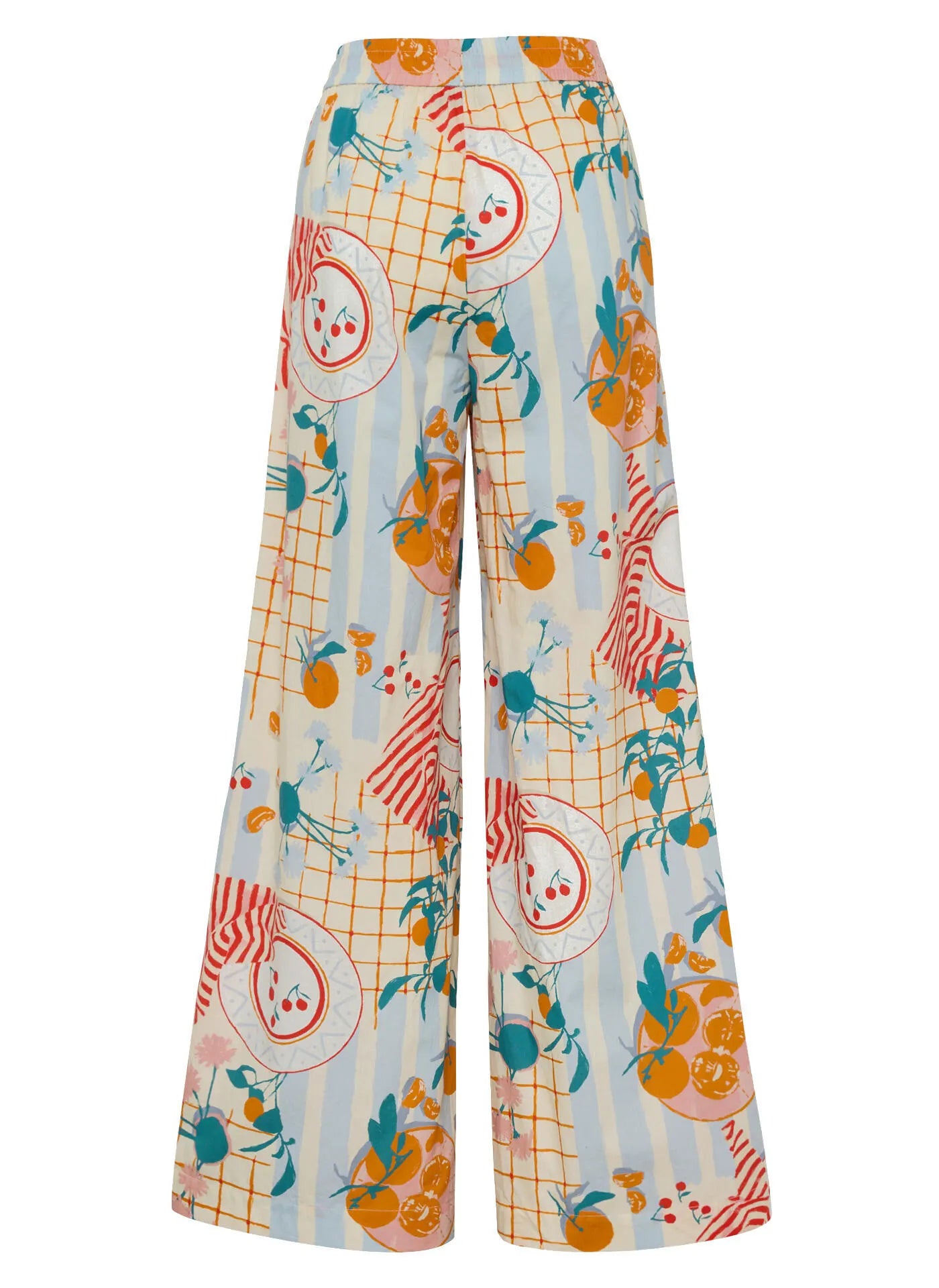 Stoffhose Wide Leg