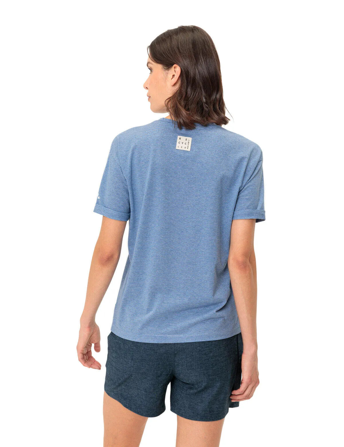 T-Shirt gestreift aus Baumwollmix