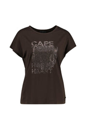 T-Shirt aus Baumwollmix