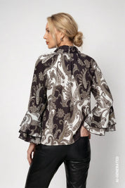 Bluse mit Paisleymuster