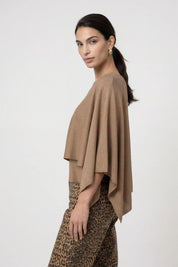 Strickpullover mit Rundhalsausschnitt