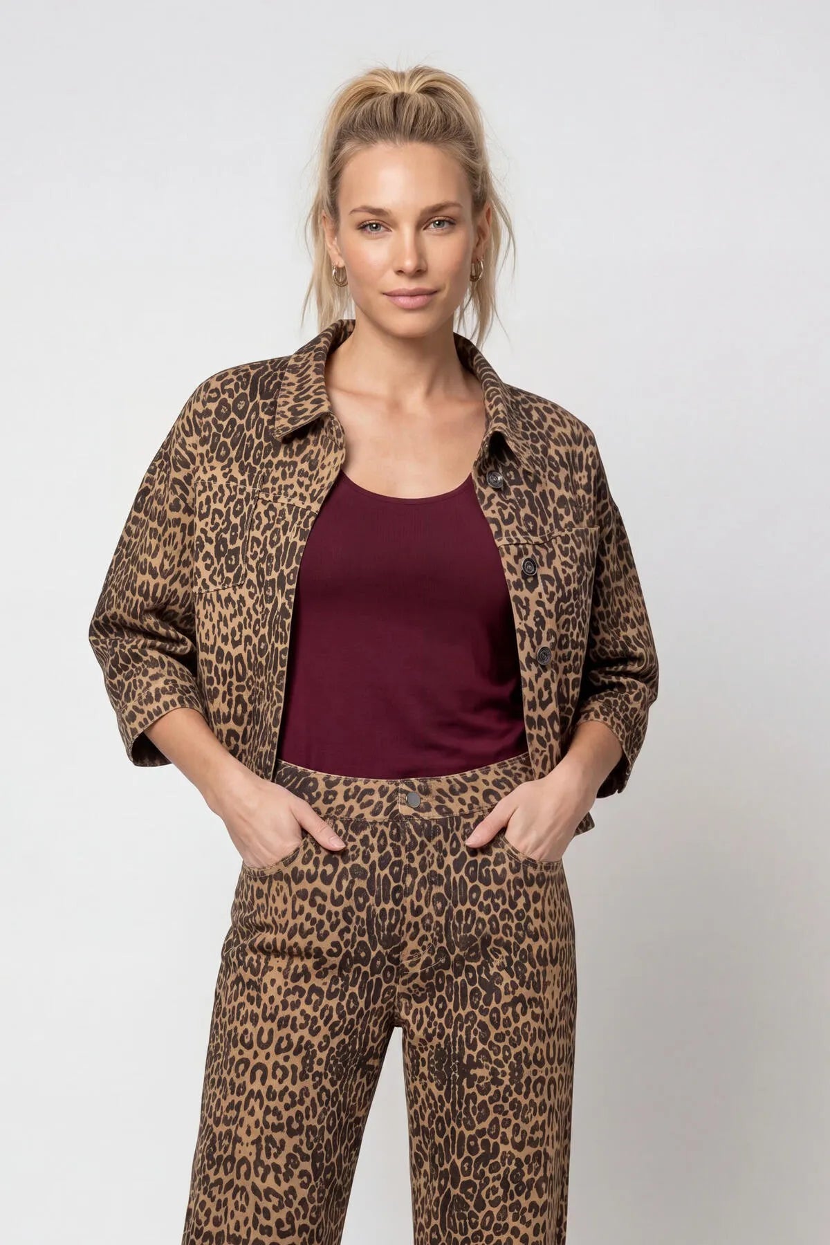 Jeansjacke aus Baumwolle