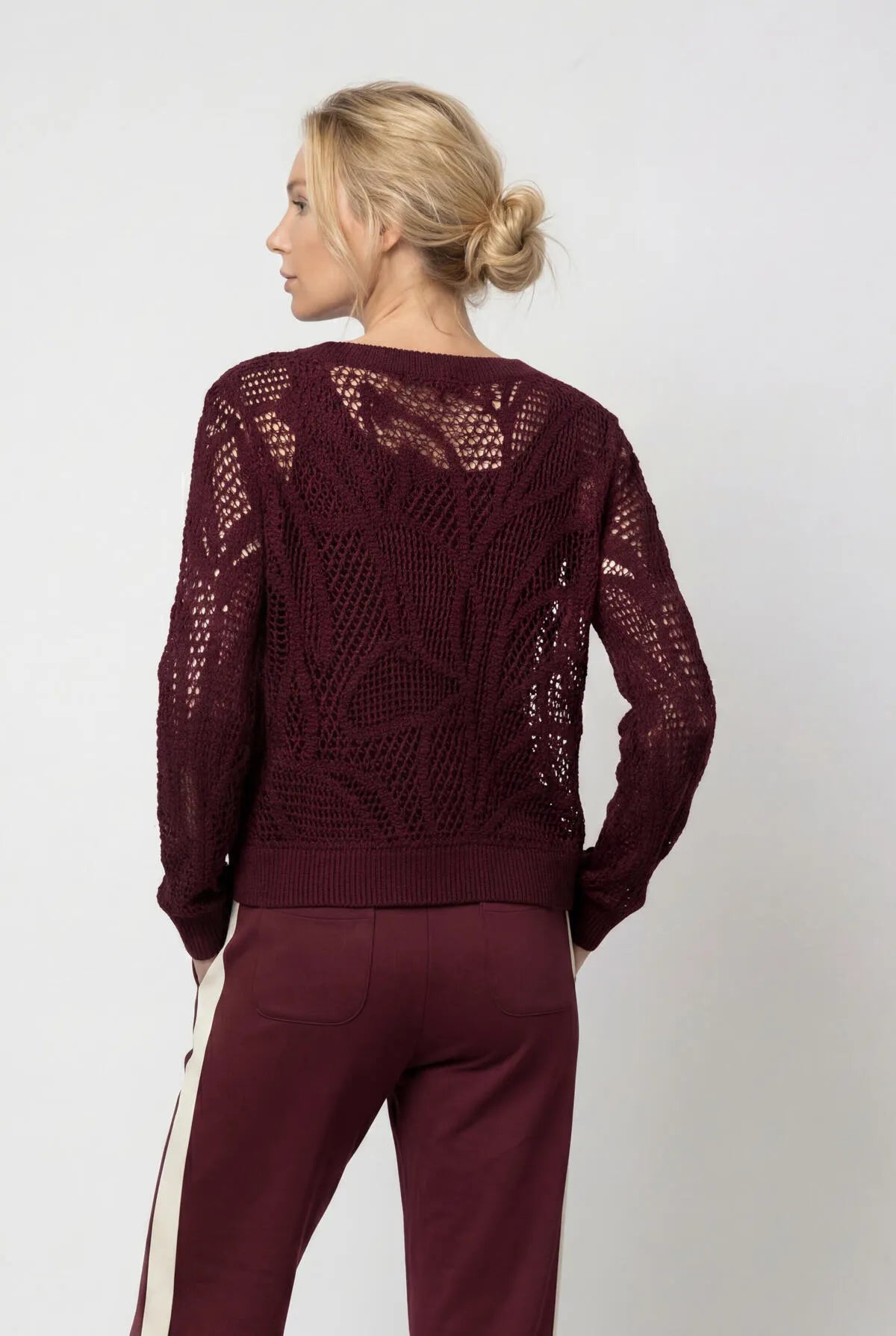 Strickpullover aus Viskose