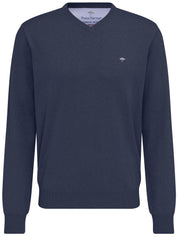 Strickpullover mit V-Ausschnitt