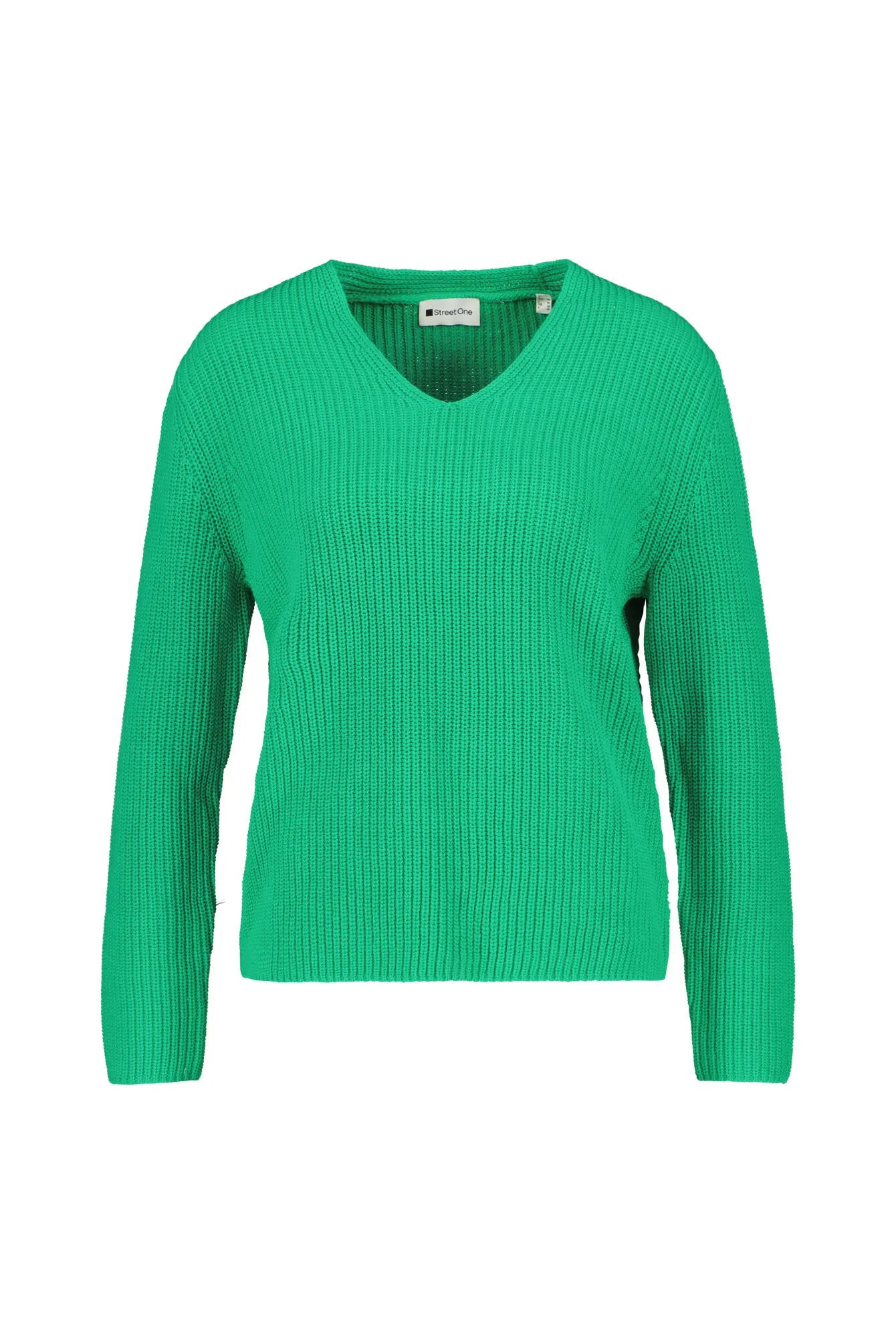 Strickpullover aus Baumwollmix