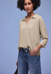 Langarmshirt aus Viskose